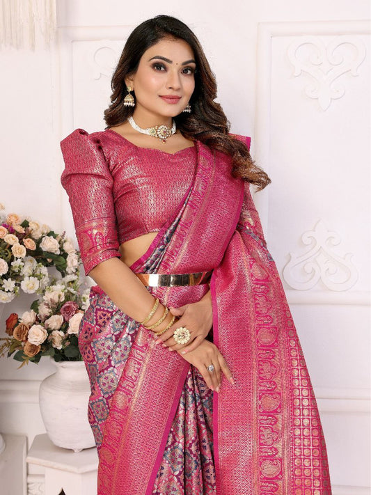 Banarasi Chaturi Silk Saree For Wedding