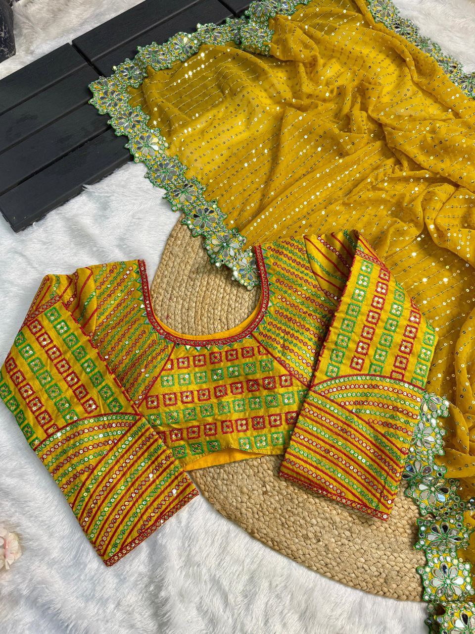 Bollywood Style Georgette Saree | Clone Design