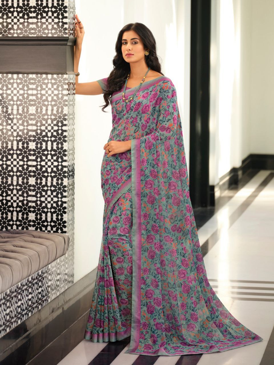 Daily Wear Georgette Saree