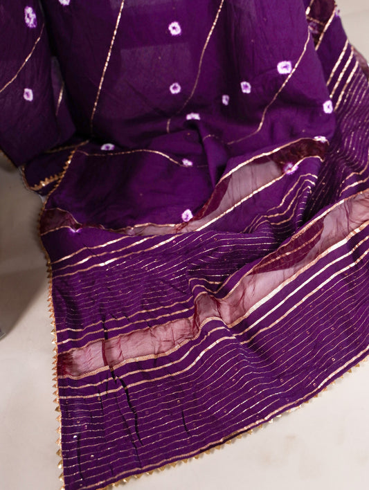 Designer Viscose Chanderi Silk Saree