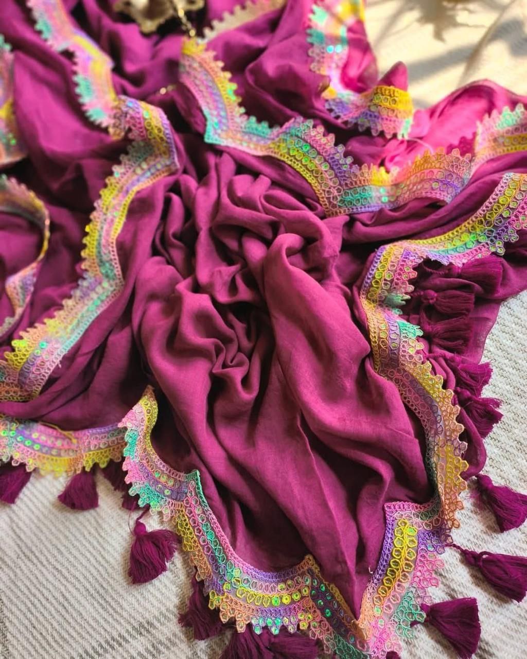 Fancy Slab Cotton Saree