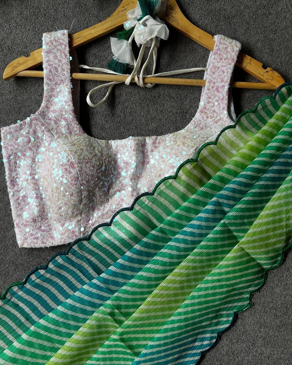 Kota Doriya Light Weight Leriya Saree