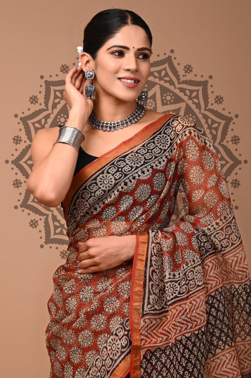 Kota Doriya Silk Saree