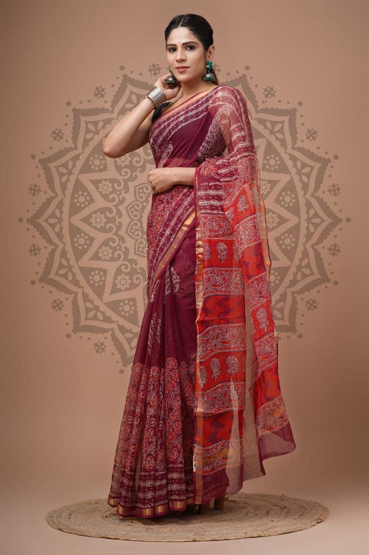 Kota Doriya Silk Saree