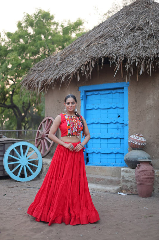Navaratri Wear Designer Lehenga Choli