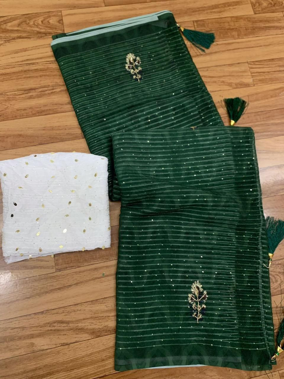 Party Wear Digital Printed Georgette Saree