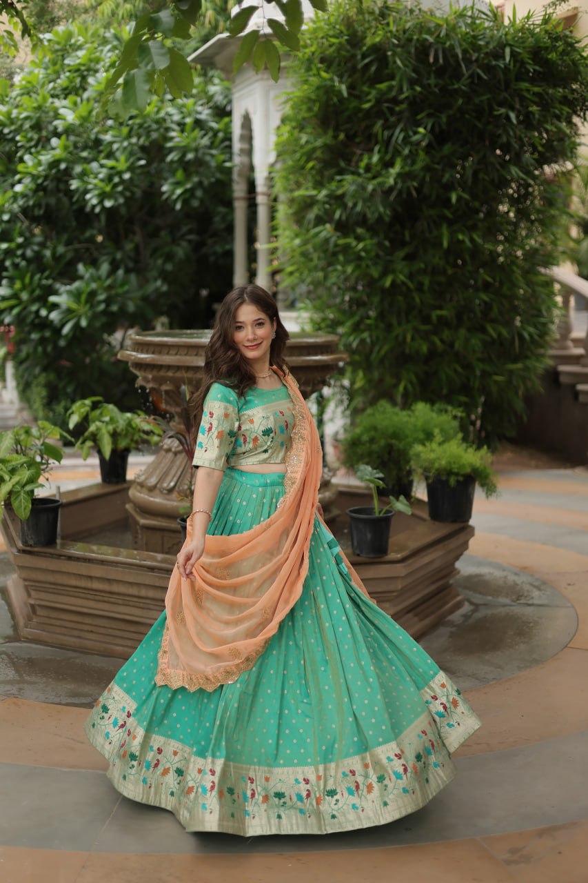 Rama Wedding Wear Lehenga Choli