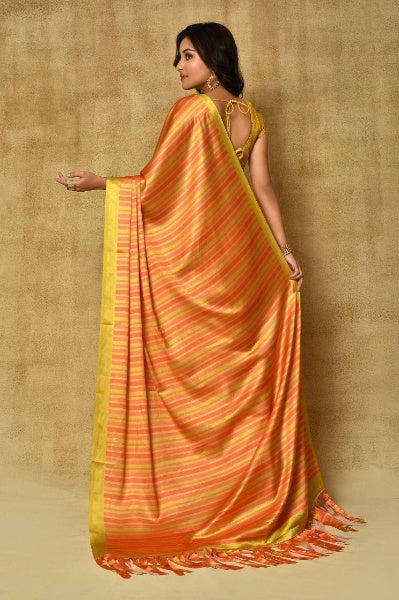 Ready Made Party Wear Satin Saree