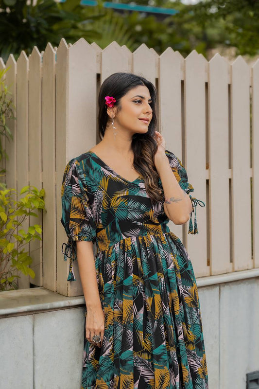 Stylish Georgette Gown Dress