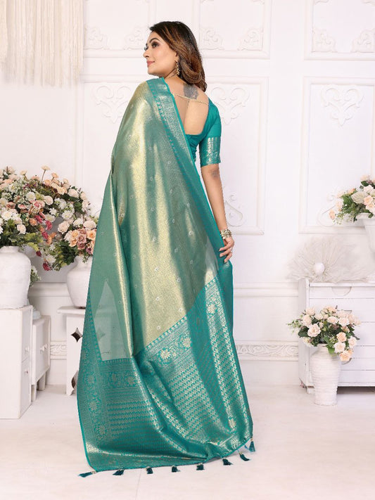 Traditional Banarasi Tissue Silk Saree