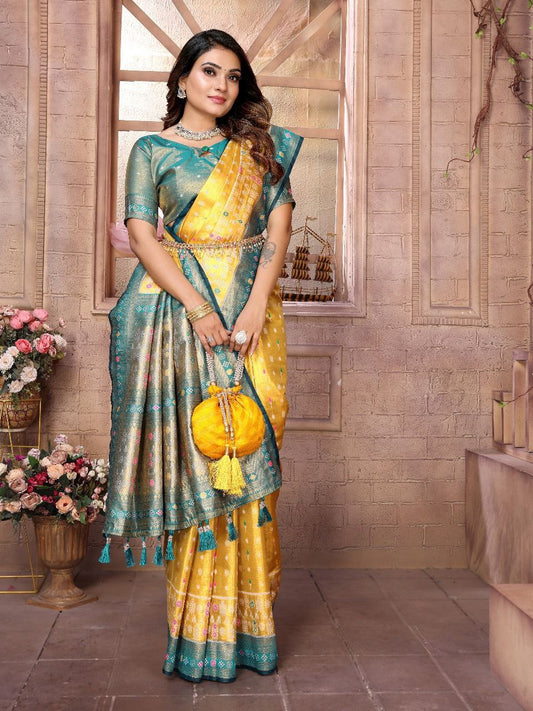 Traditional Banarasi Tissue Silk Saree