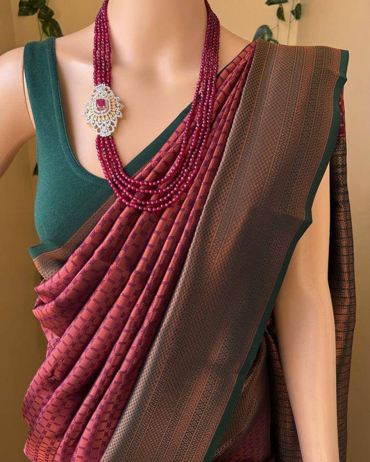 Traditional Wedding Wear Banarasi Saree