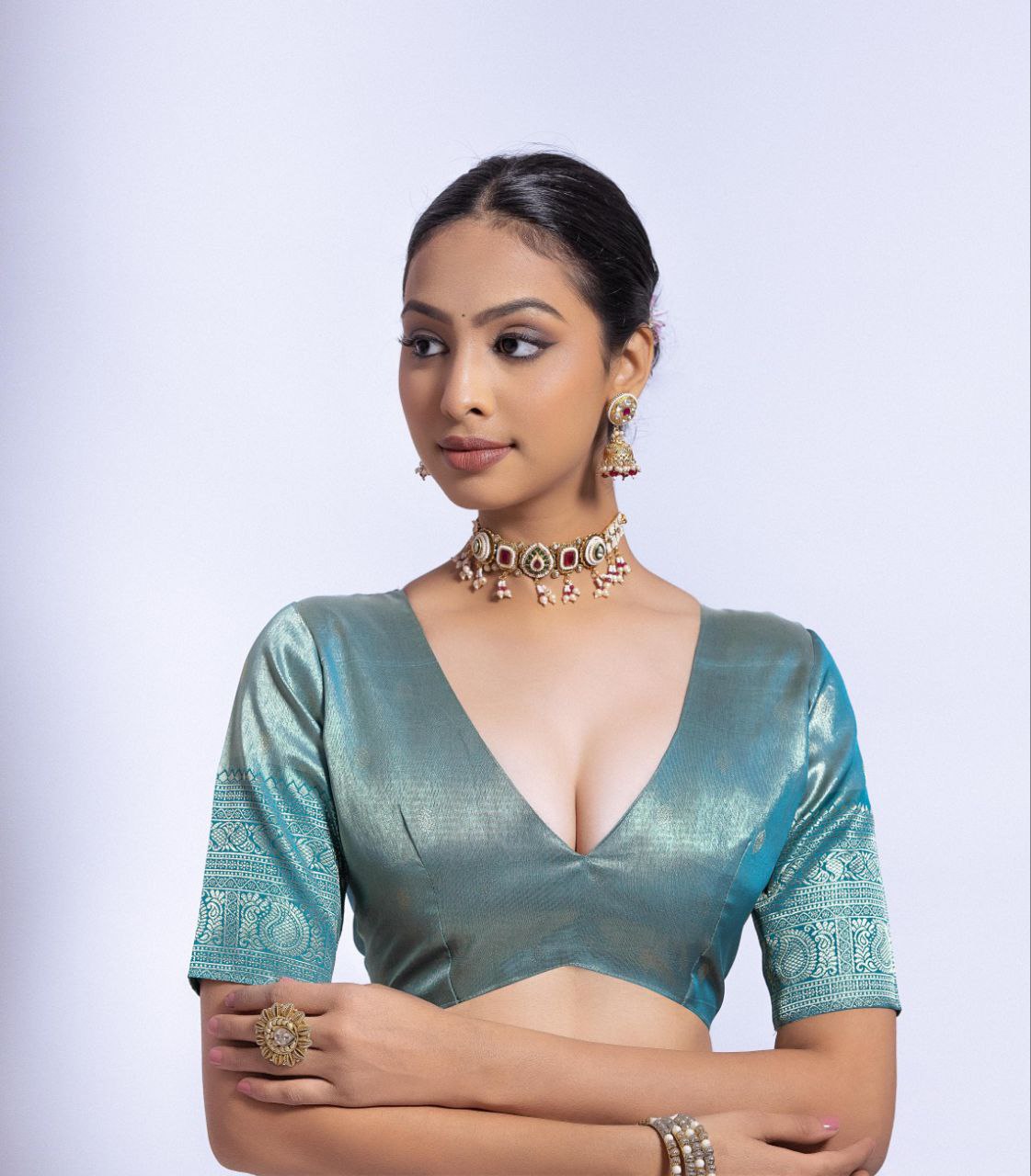 Pista Wedding Wear Kanjivaram Silk Saree