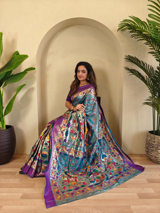 Wedding Wear Paithani Silk Saree