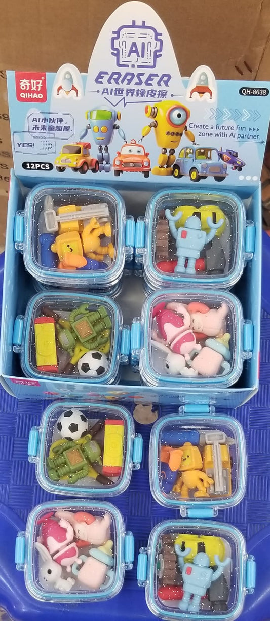 NEWLY BOX MINATURE ERASER