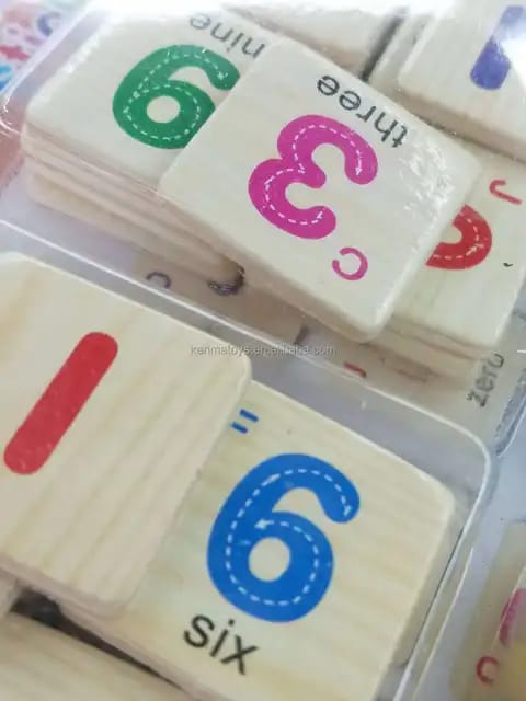 Wooden Number Stick Toy