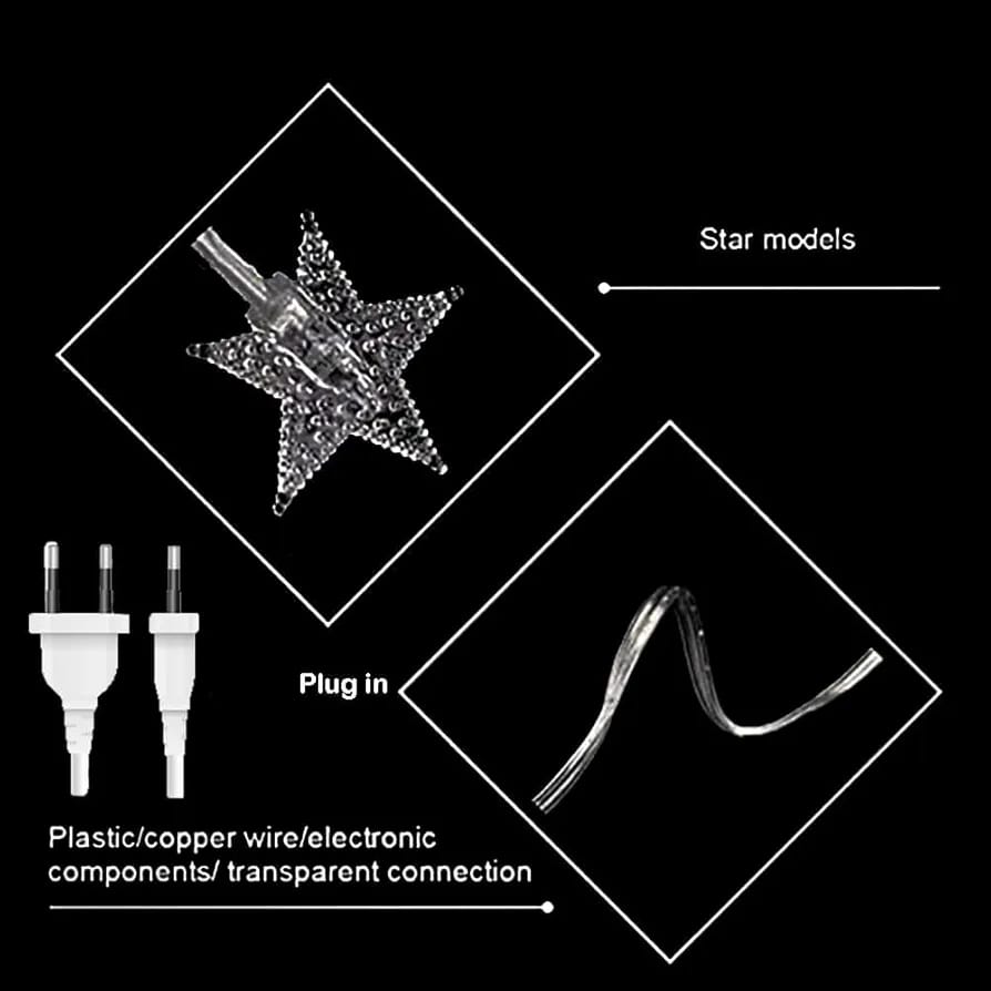 New Star Multicolored Light