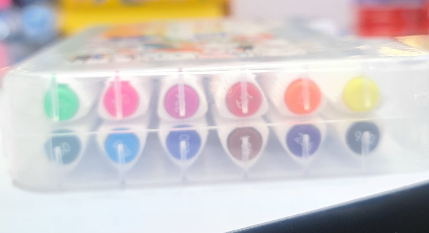 Number markers 12 pcs set