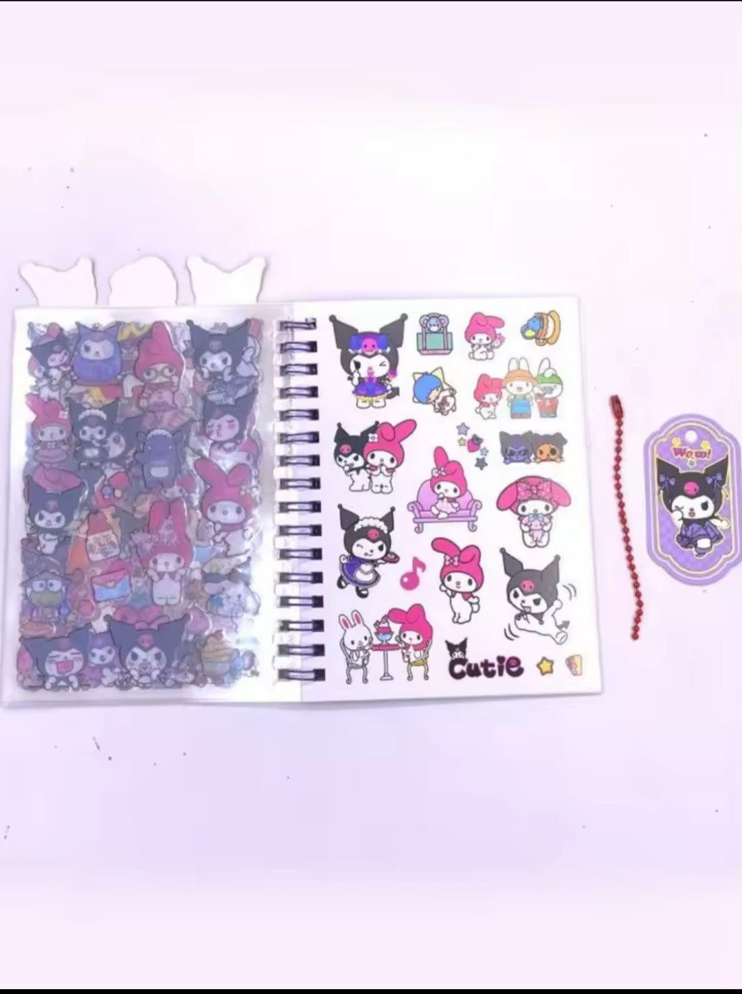 Kuromi Sticker Book