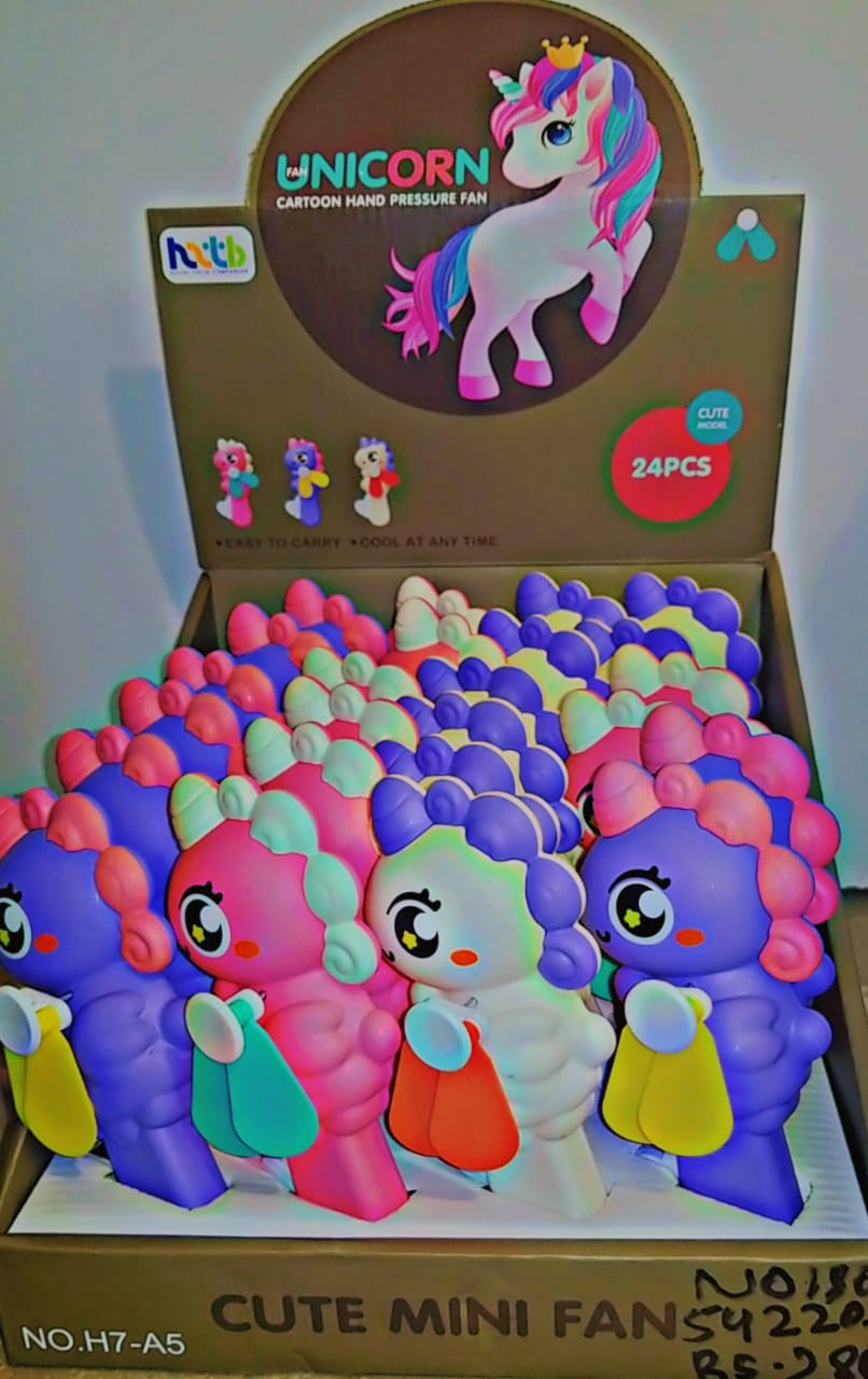 Unicorn Hand Fan