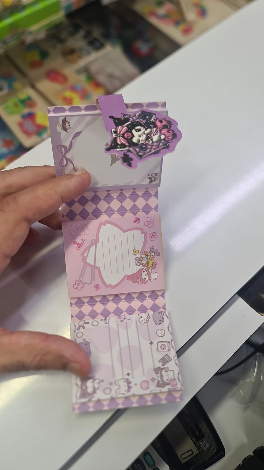 Kurumi sticky notes 3 steps