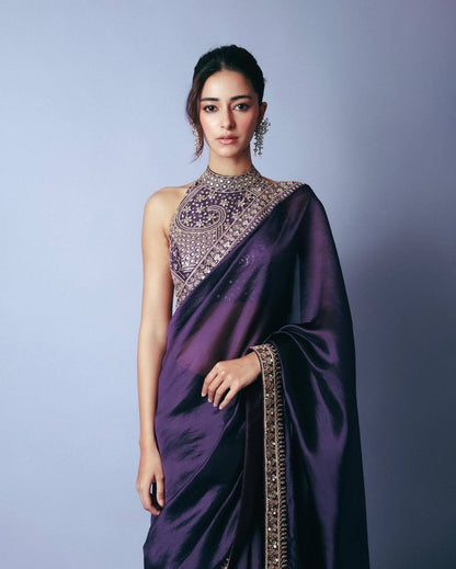 Ananya Inspired Bollywood Jimmy Choo Silk Saree