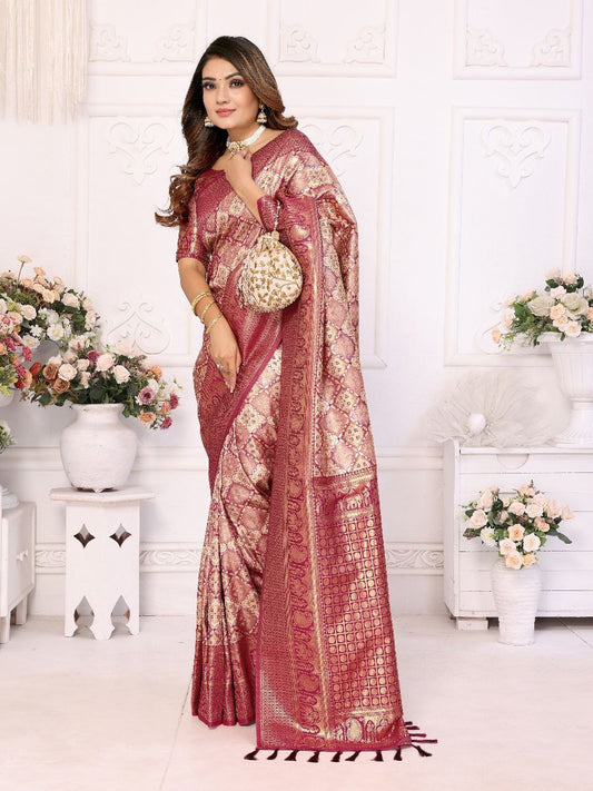 Banarasi Chaturi Silk Saree For Wedding