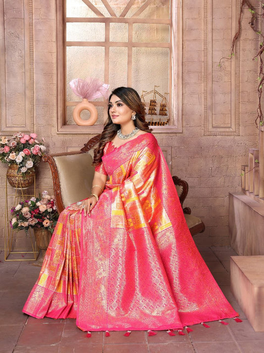 Banarasi Chaturi Silk Saree For Wedding