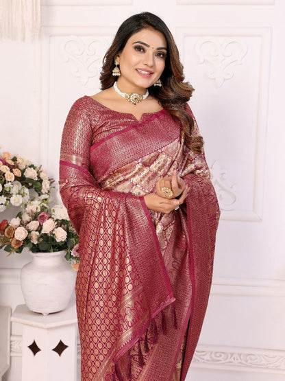 Banarasi Chaturi Silk Saree For Wedding