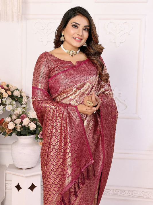 Banarasi Chaturi Silk Saree For Wedding