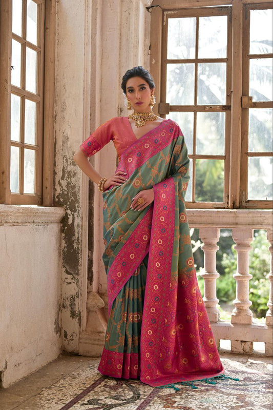 Banarasi Silk Saree For Wedding