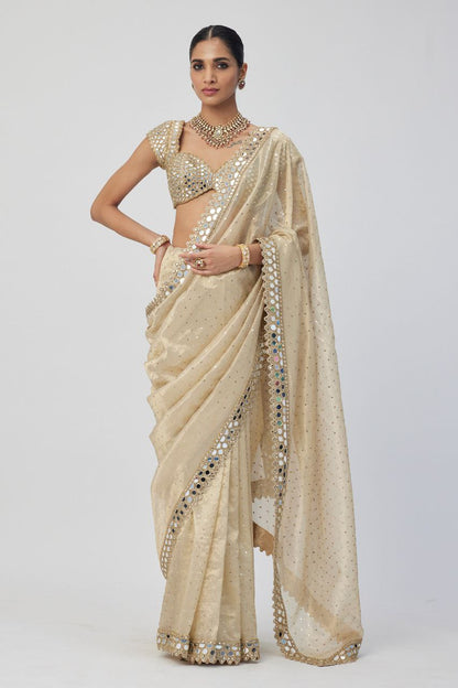 Bollywood Design Party Wear Organza Silk Saree