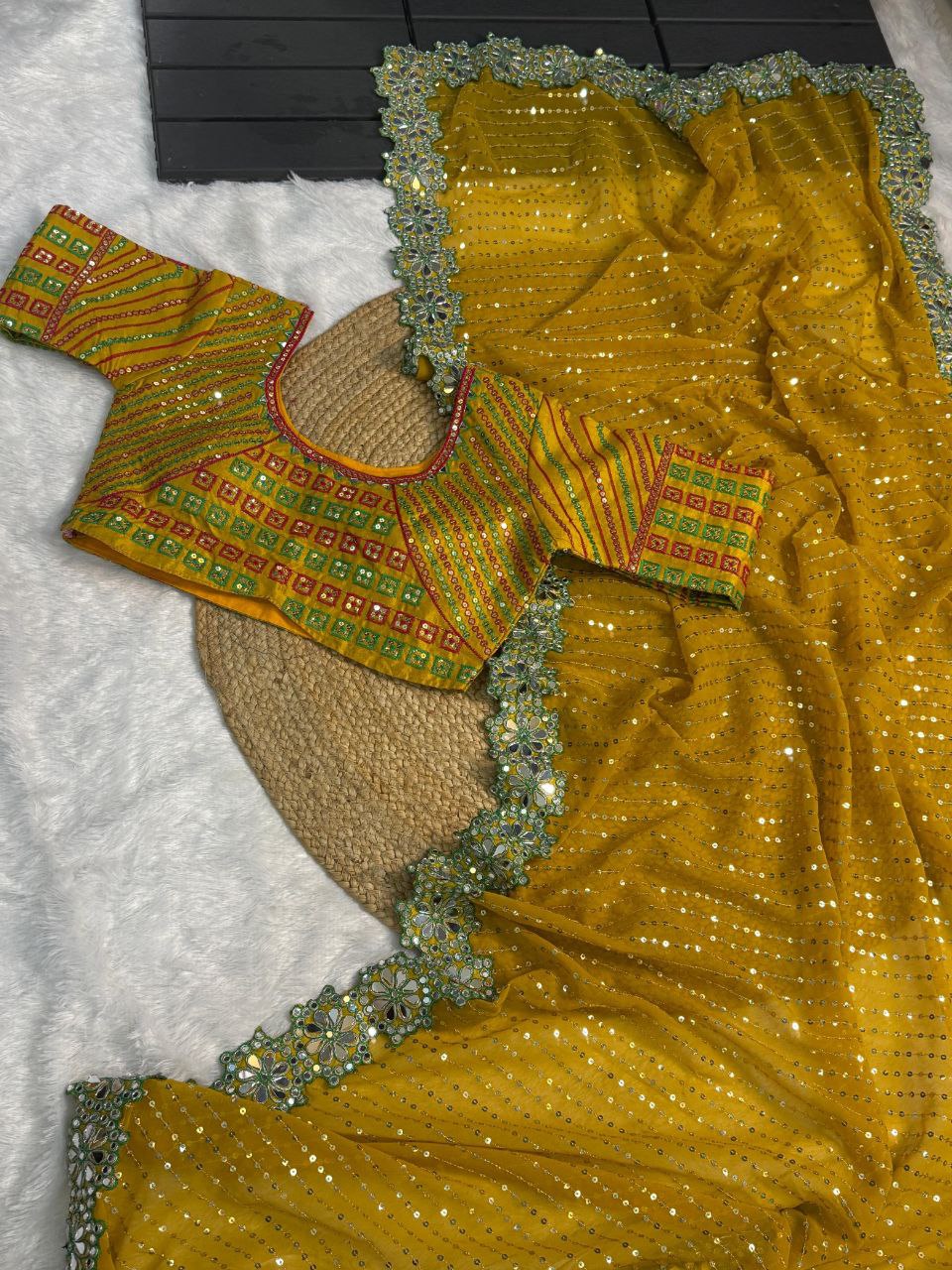 Bollywood Style Georgette Saree | Clone Design