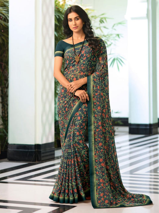 Daily Wear Georgette Saree