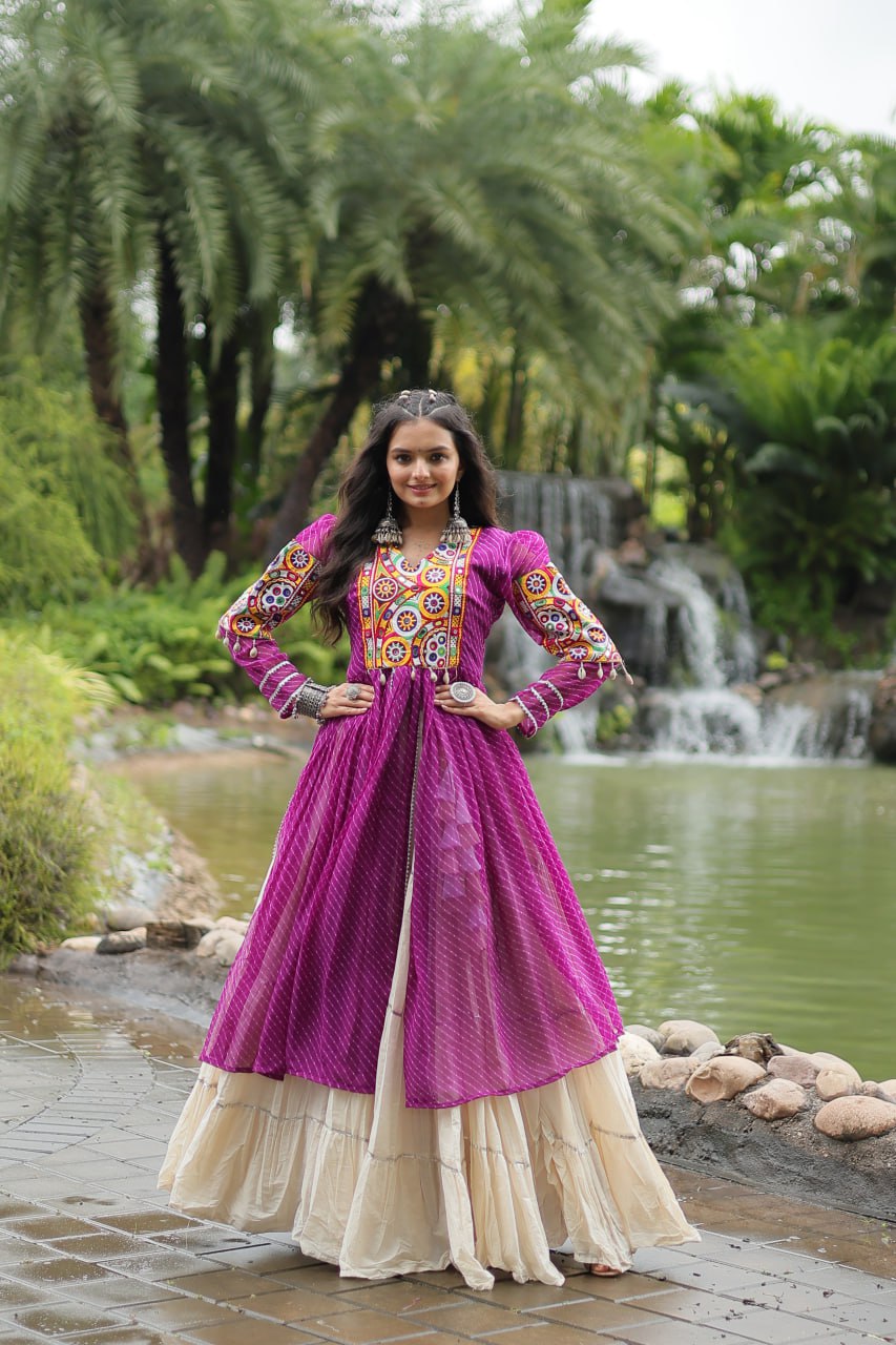 Designer Navaratri Wear Lehenga Choli