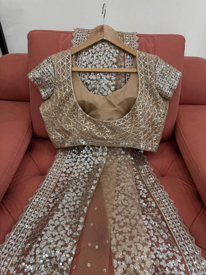 Designer Party Wear Net Saree