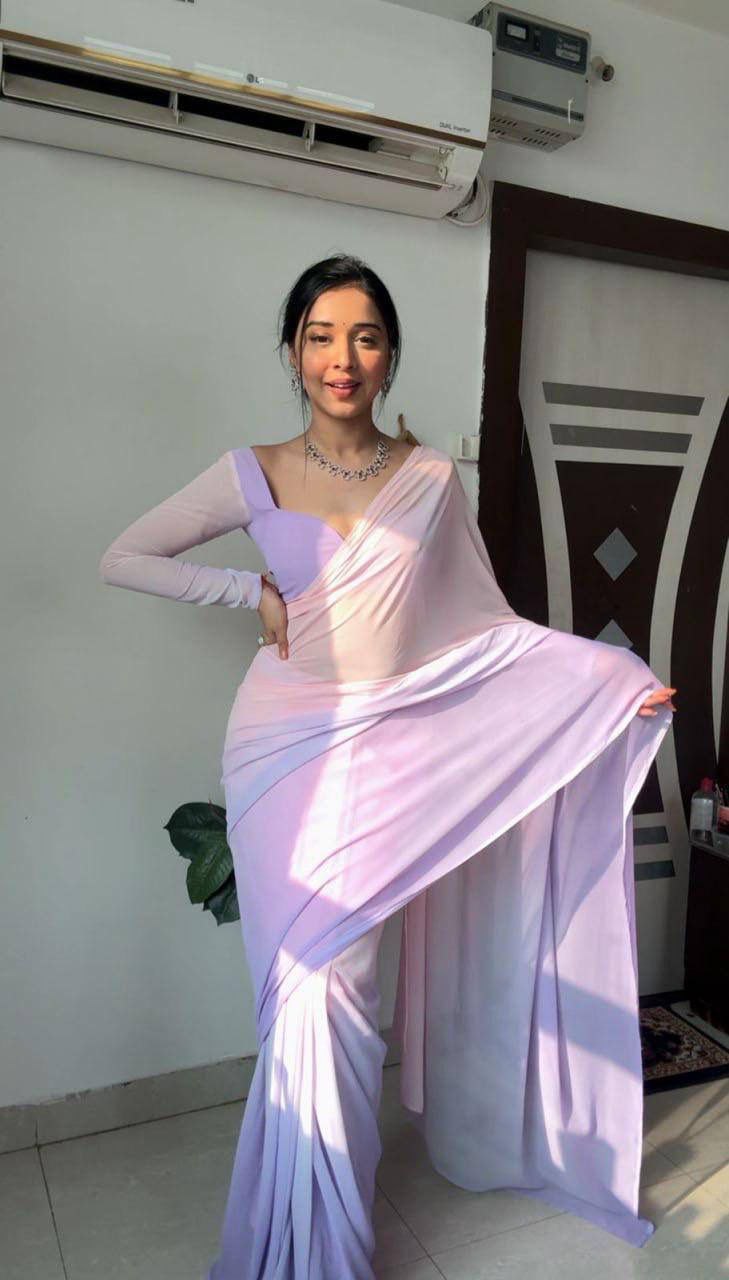 Designer Ready To Wear Georgette Saree