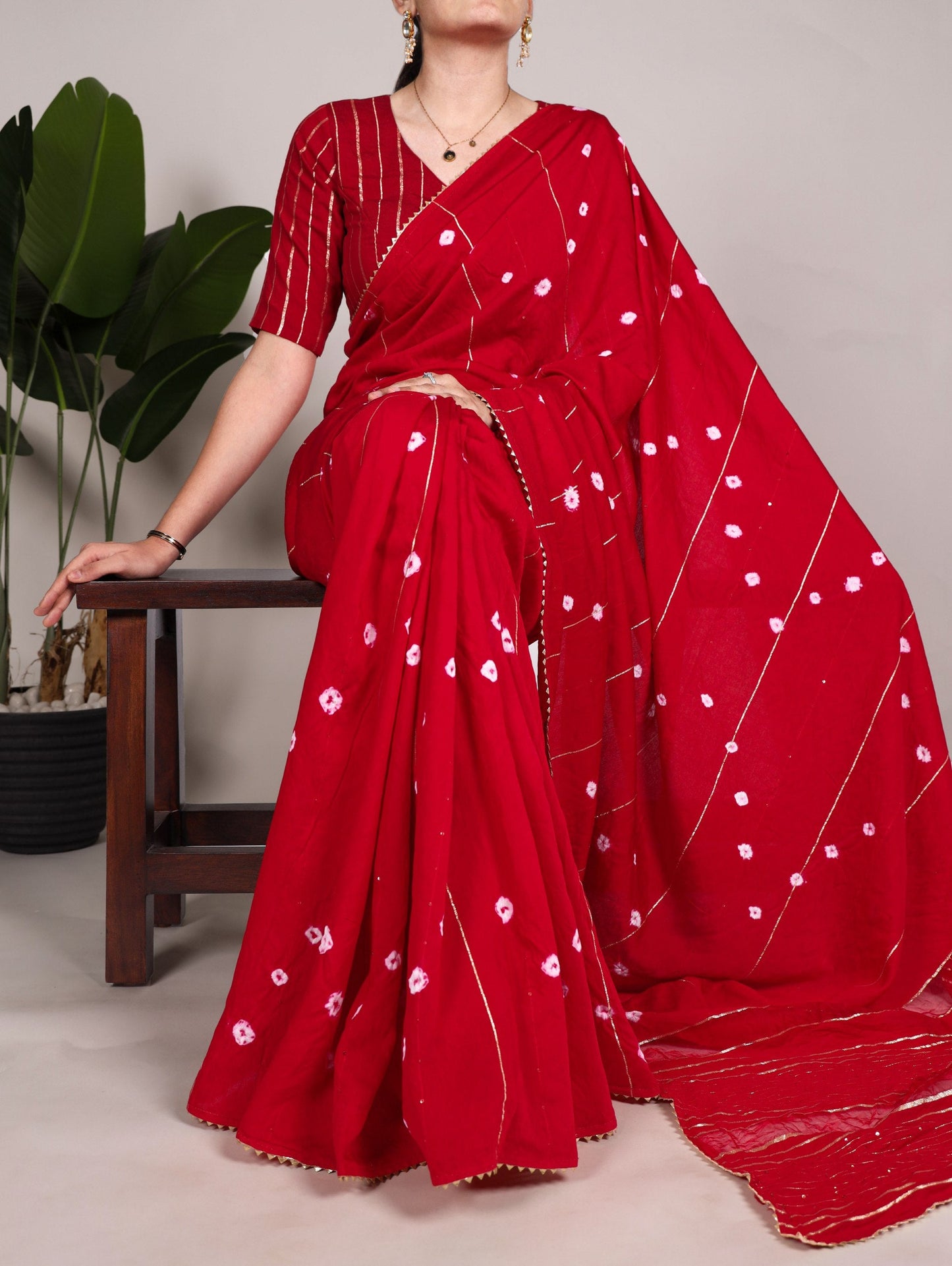 Designer Viscose Chanderi Silk Saree