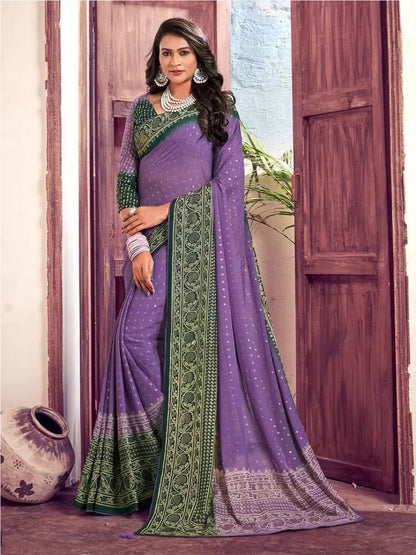 Designer Viscose Georgette Saree