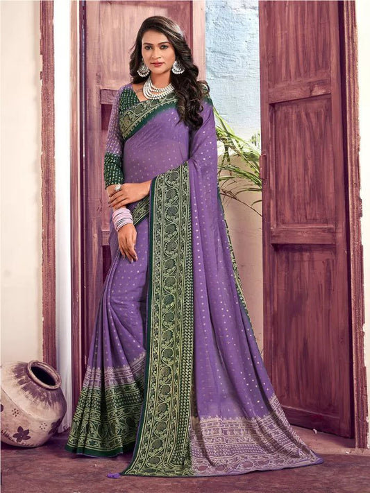 Designer Viscose Georgette Saree