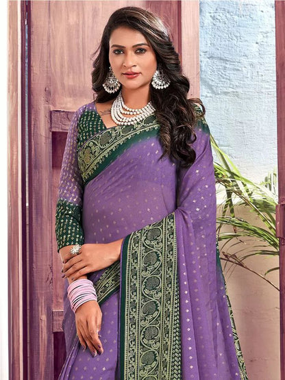 Designer Viscose Georgette Saree