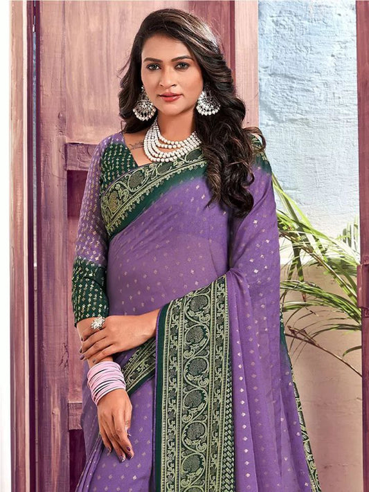 Designer Viscose Georgette Saree