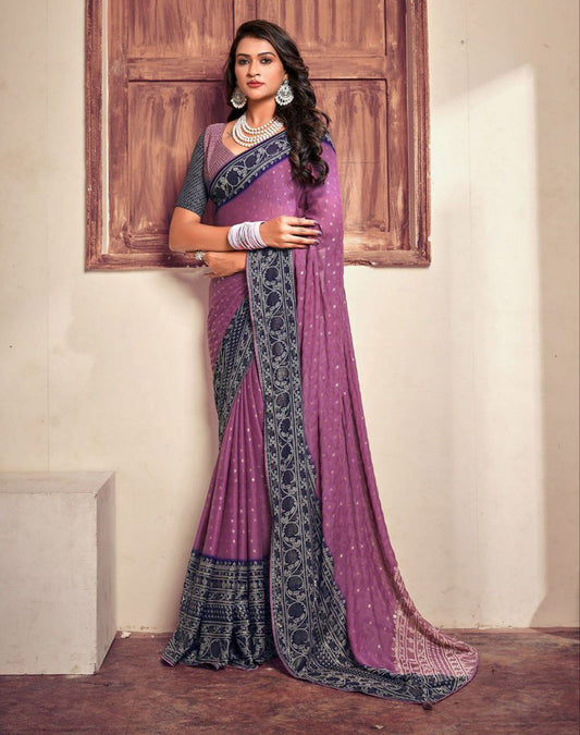 Designer Viscose Georgette Saree