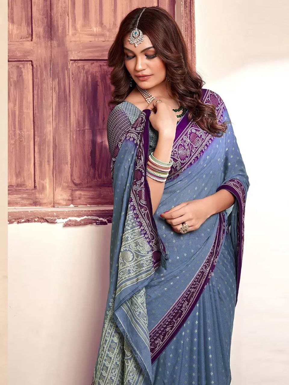Designer Viscose Georgette Saree