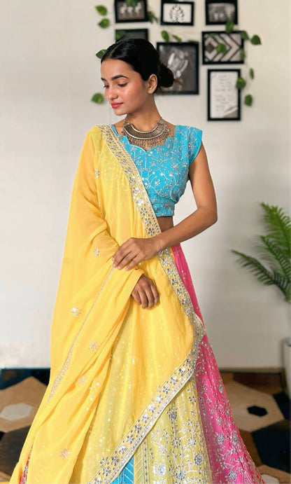 Designer Wedding Wear Lehenga Choli