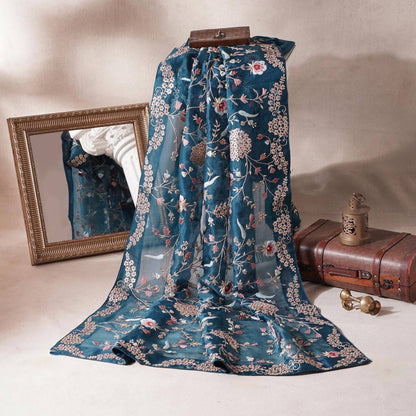 Designer Wedding Wear Rangoli Silk Saree