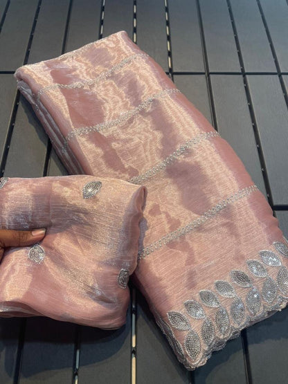 Designer Zimmy Choo Silk Saree