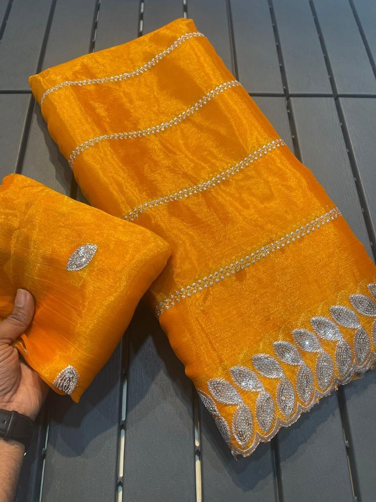 Designer Zimmy Choo Silk Saree