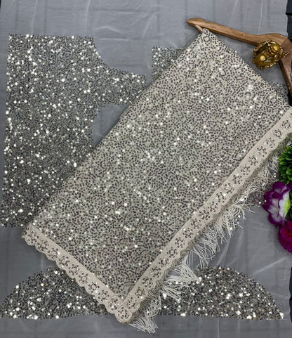 Dipika's Party Wear Bollywood Georgette Saree | Replica Design