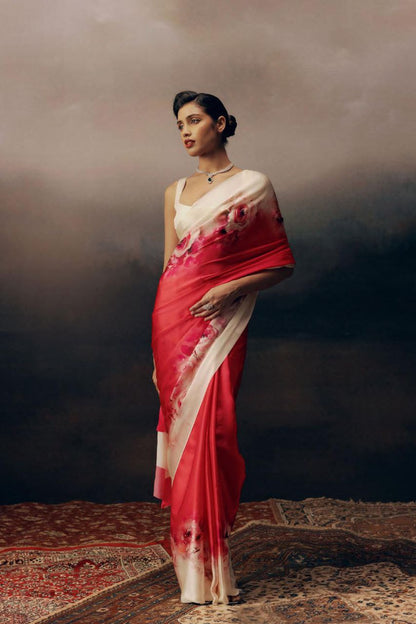 Fancy Designer Japan Satin Silk Saree